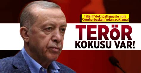 E­r­d­o­ğ­a­n­­d­a­n­ ­P­a­t­l­a­m­a­y­a­ ­İ­l­i­ş­k­i­n­ ­A­ç­ı­k­l­a­m­a­:­ ­­S­a­l­d­ı­r­ı­d­a­ ­T­e­r­ö­r­ ­K­o­k­u­s­u­ ­V­a­r­­